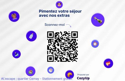 Cernay Apartamento | L'escape Rue Calme - Free parking