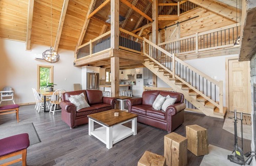 Saint-Leonard-de-Portneuf Chalet De Esquí | L'expérience Arborum Le Sime, Chalet en Bois Massif à L'emplacement Unique!