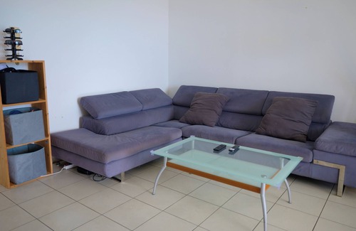 Saint-Denis Apartamento | L'horizon bleu : Sea view, air-conditioning, swimming pool, near airport and hospital for 4 people