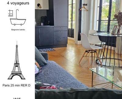 Crosne Apartamento | L'ile Des Prevots