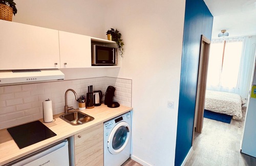 Saint-Honore - Jeanne d'Arc Apartamento | L'Ile Mystérieuse - Studio avec Terrasse