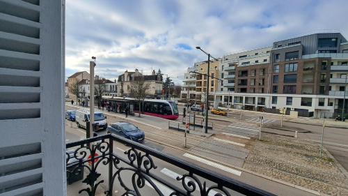 Dijon Apartamento | L'indigo, 4-6 pers, 2ch-2sdb, proche cité de la gastronomie