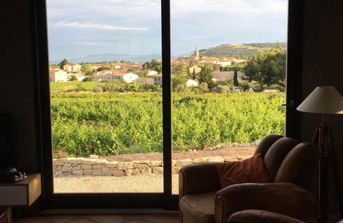 Malemort-du-Comtat Villa | Villa en el campo con impresionantes vistas y piscina privada.