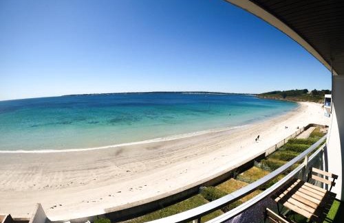 Concarneau Apartamento | - L'IROIZH - CONCARNEAU - VUE MER PANORAMIQUE - STUDIO STANDING PLAGE DES SABLES BLANCS - PARKING - DRAPS & SERVIETTES INCLUS - NEAR THALASSOTHERAPY - Wifi -