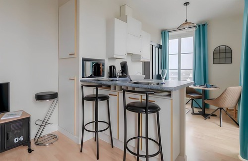Lancieux Apartamento | Apartamento-Vista a la Ciudad-Baño Privado