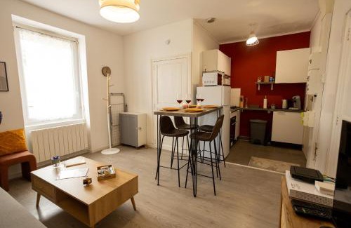 Montoir-de-Bretagne Apartamento | L'Oasis - T2 Ambiance cactus et confort moderne