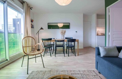 Vieux Malakoff Apartamento | L'Oasis Urbain, Location T4 cosy, 6/8 pers, gare SNCF à 2 pas, + parking privé
