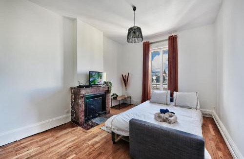 Saint-Fons Apartamento | L'Oasis Urbaine - Spacieux et élégant pour 5 pers