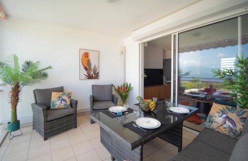 Trois-Ilets Apartamento | L'Oiseau de Paradis - Vue Mer Panoramique