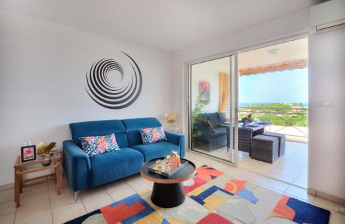 Trois-Ilets Apartamento | L'Oiseau de Paradis - Vue Mer Panoramique