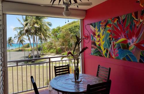 Anse des Rochers Apartamento | L'oiseau du Paradis vue mer Studio a Saint Francois a 100 m de la plage