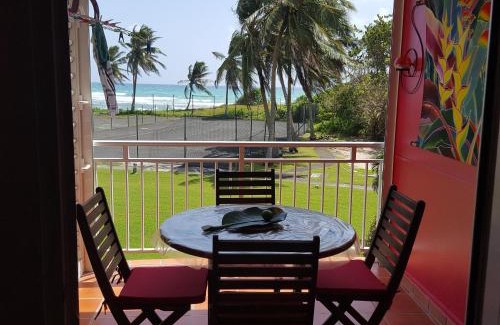 Anse des Rochers Apartamento | L'oiseau du Paradis vue mer Studio a Saint Francois a 100 m de la plage