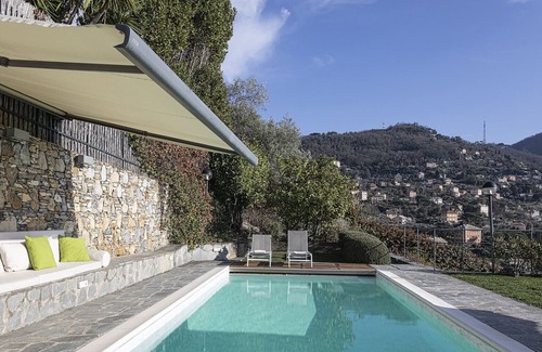 Camogli Villa | L'Ulivo sull'Orizzonte con piscina by Wonderful Italy