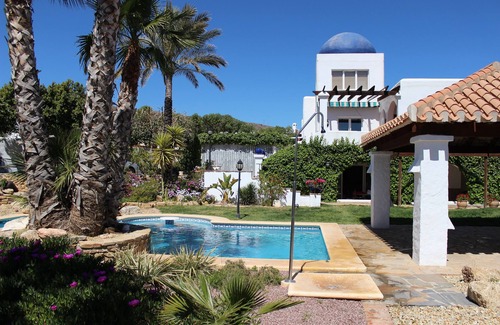 La Parata Villa | La Arruzafa, Casona en Mojacar Playa con piscina privada y vistas al mar