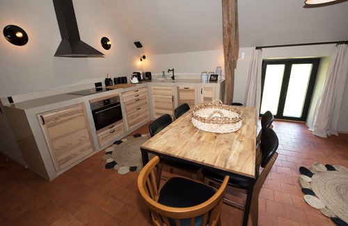 Saint-Laurent-Nouan Apartamento | Apartamento-Habitación con desagüe-Premium-Vista al Jardín-Salvia