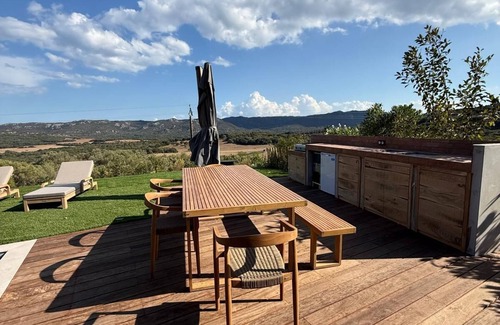 Sotta Casa | La Bergerie de Lison Swimming pool spa Panoramic view