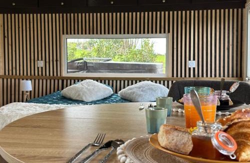Bannalec Chalet De Esquí | La Cabane D'Emma Spa&Sauna privé
