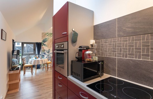 Dinan - Saint-Malo Apartamento | La Canopée Urbaine - Apt centre-ville avec parking