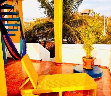 Puerto Ángel Apartamento | La Casa de Colores Ocean View