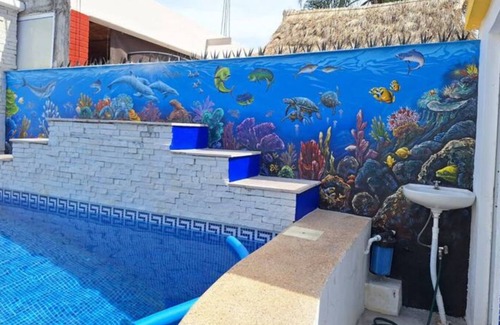 Rincón de Guayabitos Apartamento | La Casa Mariposa - Suite Capullo