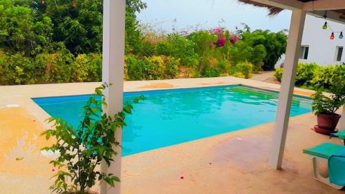 Ndayane Villa | La case ronde avec Piscine -Ndayane