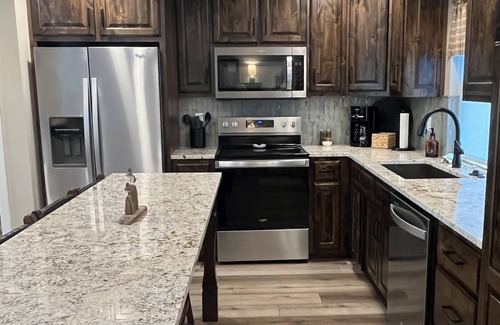 Grove Cabaña | La Casita! Brand new cottage with boat parking overlooking Honey Creek Marina!!!