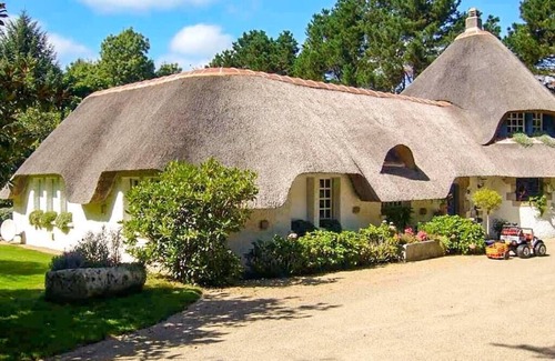 Pleuven Casa | LA CHAUMIERE - maison familiale, 8' des plages, 8 pers