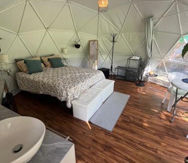 Canton Quepos Apartamento | La Comarca River Glamping Dome near Manuel Antonio