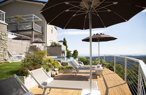 Villanuova sul Clisi Apartamento | La Cornice sul Garda - Il Sambuco - Vista al lago - Terraza grande - wifi