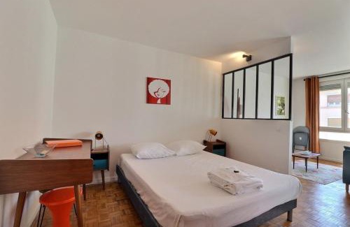 Croix Rousse Apartamento | La Douce Parenthèse - Studio with garage - Lyon 4th