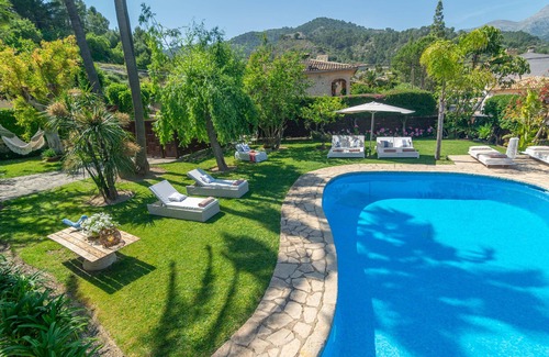 Mancor de la Vall Villa | La Font (Mancor) - Cuatro Habitaciones Villa, Capacidad 8