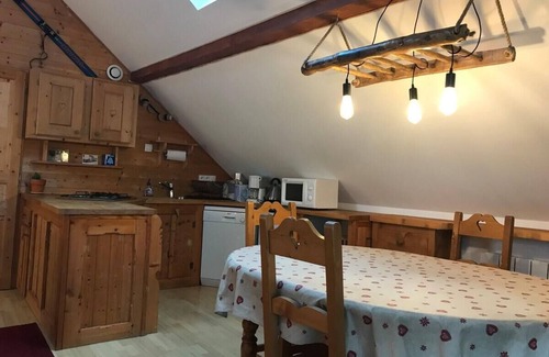 Meaudre Cabaña | Gîte-Baño con bañera-Vista a la Montana-La Bergerie classé 3 *