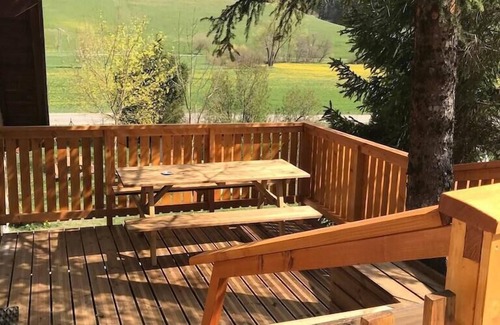 Meaudre Cabaña | Gîte-Baño con bañera-Vista a la Montana-La Bergerie classé 3 *