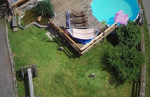 La Chapelle-devant-Bruyeres Casa | LA RUINE 4*, sleeps 12, with spa and pool.