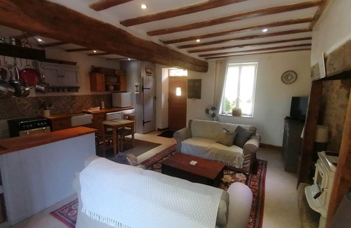 Cromac Cabaña | La Grace Hermosa casa de 1 dormitorio (3) con piscina de 10 X 5