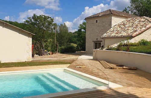 Courbiac Casa | La grange de Tatie - privileged area - private swimming pool - sleeps 11 -