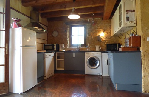 Saint-Andre-dAllas Cabaña | El Jaquatte, 6 pers, terreno, piscina privada, Wifi, ANCV. Loc de Sat a Sat