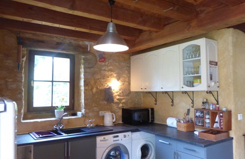 Saint-Andre-dAllas Cabaña | El Jaquatte, 6 pers, terreno, piscina privada, Wifi, ANCV. Loc de Sat a Sat