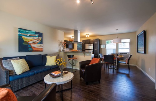 La Jolla Shores Apartamento | Moderna playa plana pasos al océano