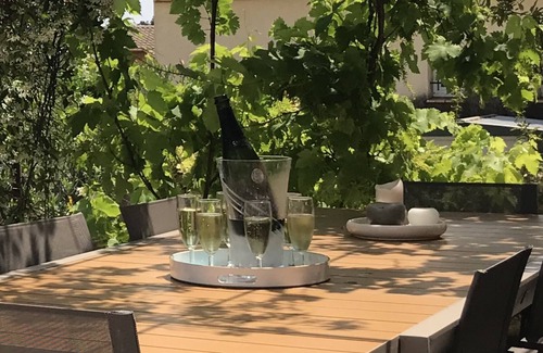 Arpaillargues-et-Aureillac Villa | LA LEZARDIERE. Bonita villa, gran piscina privada a 5 km de Uzès para 6/8 pers