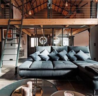 Pont-a-Mousson Apartamento | La Limonaderie, Loft avec Jacuzzi
