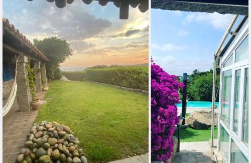 Terravecchia-Portoquadro Casa | La Loggia Ferienhaus mit Privat Pool