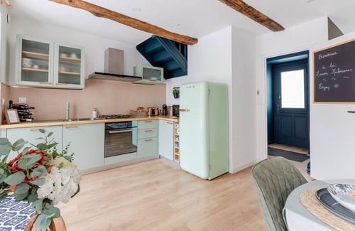 Saint-Meloir-des-Ondes Casa | La Maison Melo - Jacuzzi et Sauna - proche de la plage