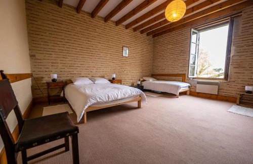 Le Mas-dAgenais Casa | La Maison de l'écolieu du Turc - Piscine partagée