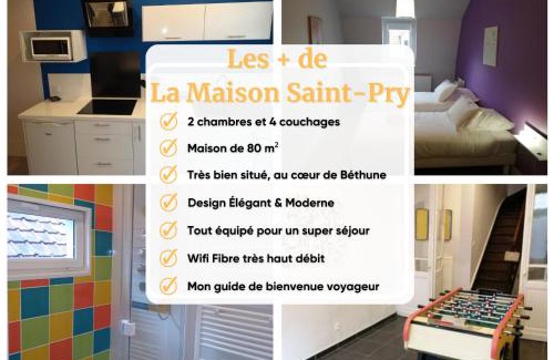 Bethune Apartamento | La Maison Saint-Pry