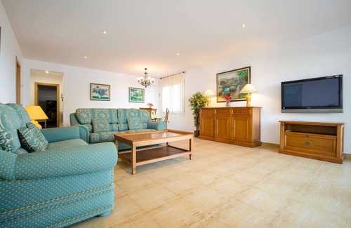 Port de la Selva Apartamento | LA MORA II - 4 - Gran apartamento con jardín. vistas la mar y piscina privada.