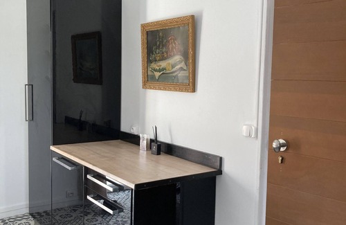 Borderes-sur-l'Echez Apartamento | La Pépite à Bordères/Eche-Apartamento-Premium-Habitación con desagüe-Terraza