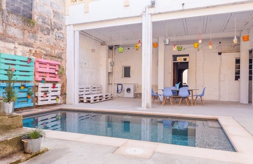 Sa Pobla Cabaña | La Penya - Bonita casa de pueblo con piscina y terraza en Sa Pobla
