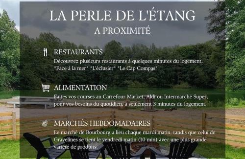 Bourbourg Chalet De Esquí | La Perle de l'Étang - Déconnexion totale