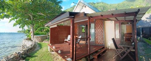 Pihaena Casa | La PERLE de MOOREA Fare MOANA ITI Bord de lagon